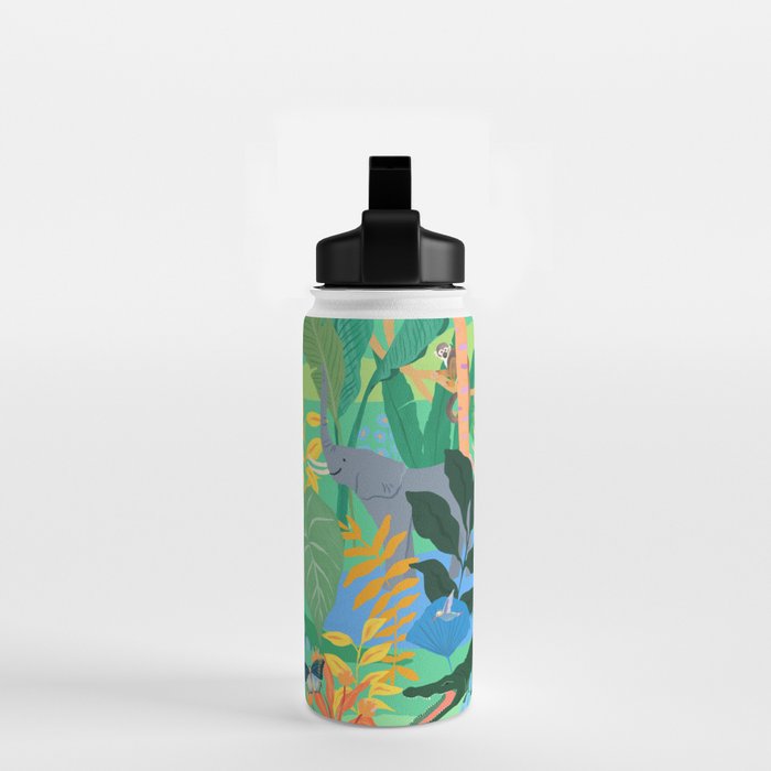 Playful Jungle Water Bottle Gallery Image 2