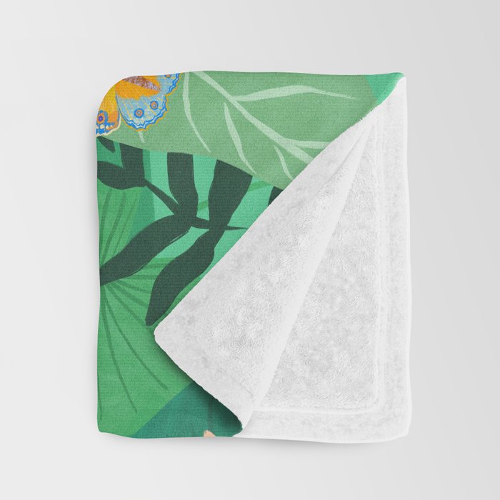 Playful Jungle Throw Blanket Gallery Image 3