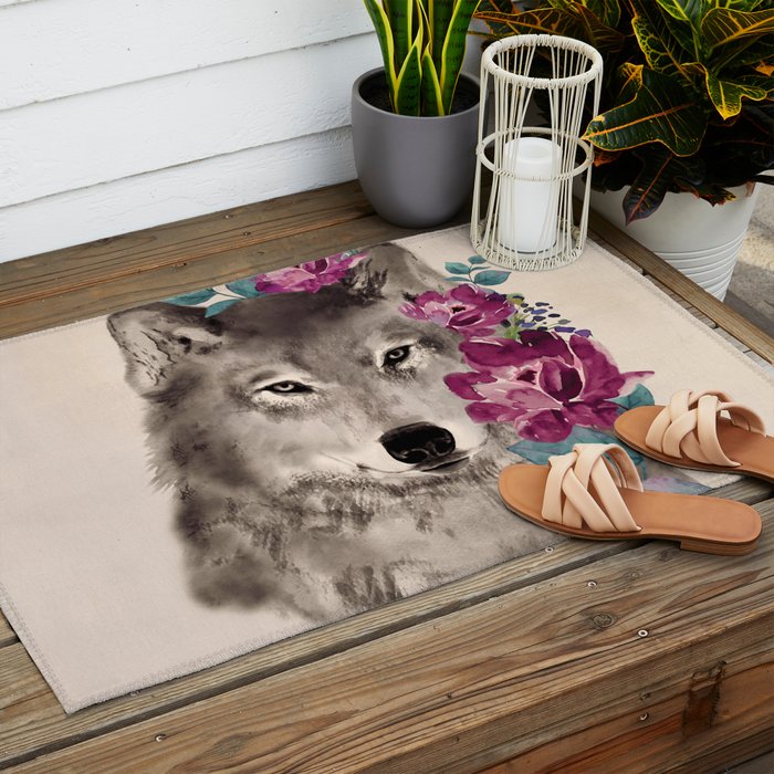 Gently Ferocious Outdoor Rug Gallery Image 2