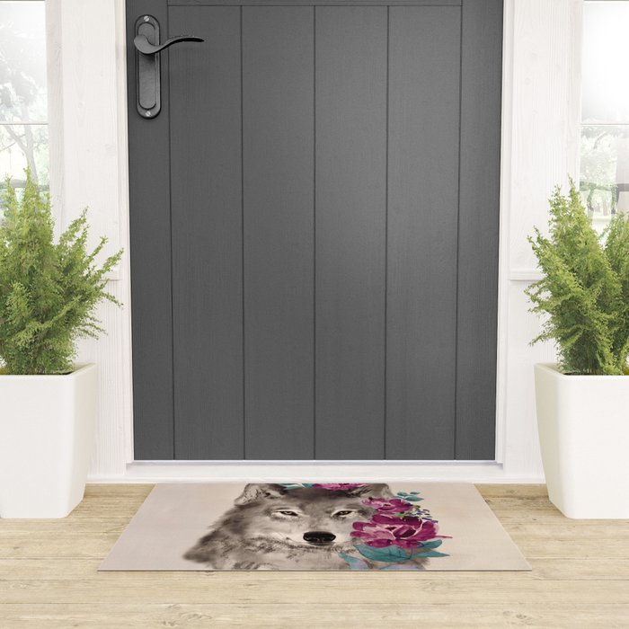 Gently Ferocious Welcome Mat Gallery Image 3