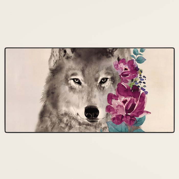 Gently Ferocious Desk Mat Gallery Image 3