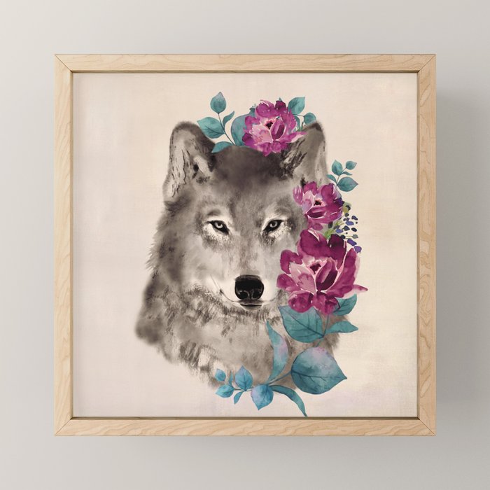 Gently Ferocious Mini Art Print Gallery Image 1