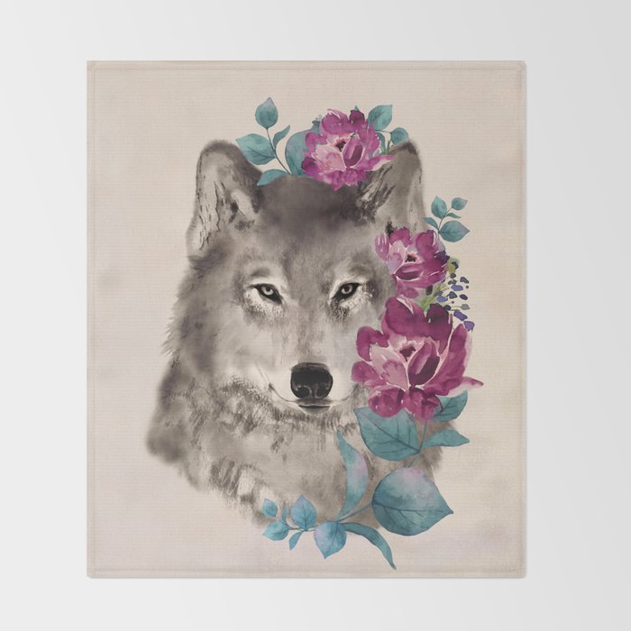 Gently Ferocious Throw Blanket Gallery Image 2