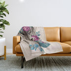 Gently Ferocious Throw Blanket Gallery Image 1