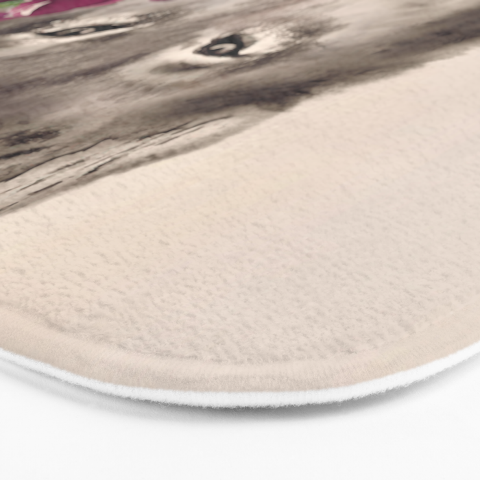 Gently Ferocious Bath Mat Gallery Image 3