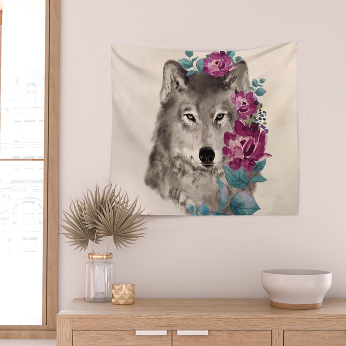 Gently Ferocious Wall Tapestry Gallery Image 2