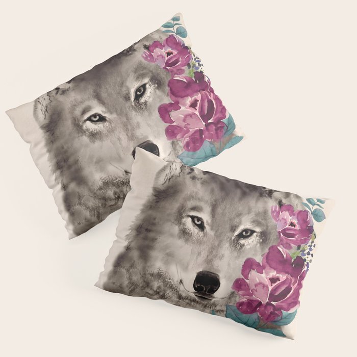 Gently Ferocious Pillow Sham Gallery Image 1