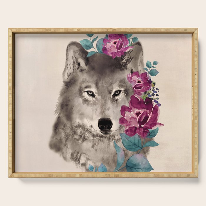 Gently Ferocious Serving Tray Gallery Image 1