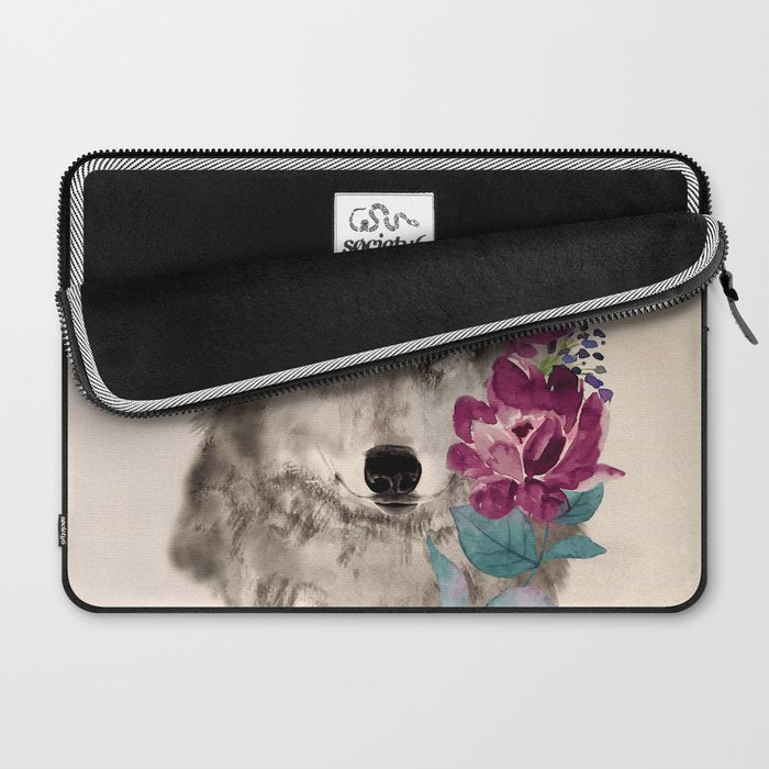 Gently Ferocious Laptop Sleeve Gallery Image 2