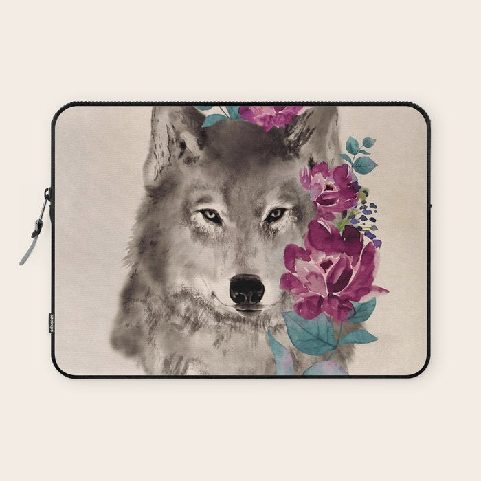 Gently Ferocious Laptop Sleeve Gallery Image 1