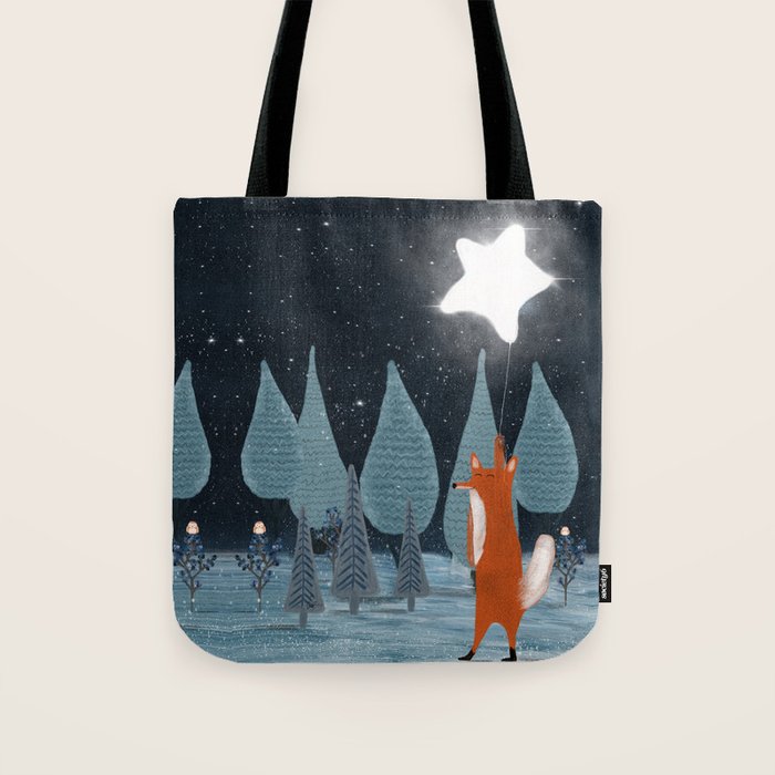 the star balloon Tote Bag Gallery Image 1