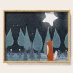 the star balloon Serving Tray Gallery Image 1