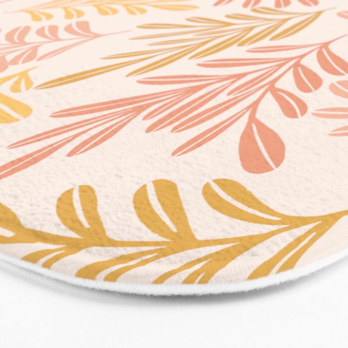 Warm Leaf Harmony Bath Mat Gallery Image 3