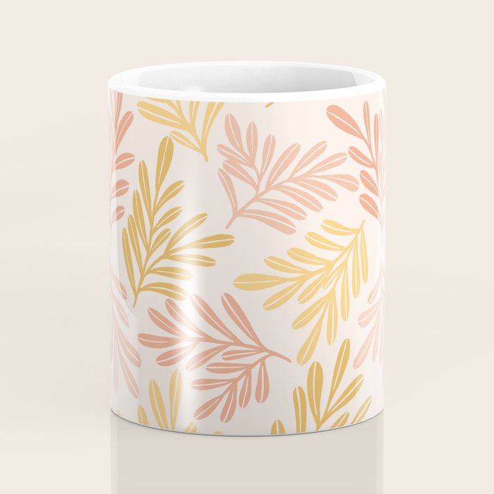 Warm Leaf Harmony Coffee Mug Gallery Image 4