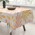 Warm Leaf Harmony Tablecloth Gallery Image 3