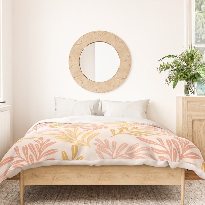 Warm Leaf Harmony Duvet Cover Gallery Image 3