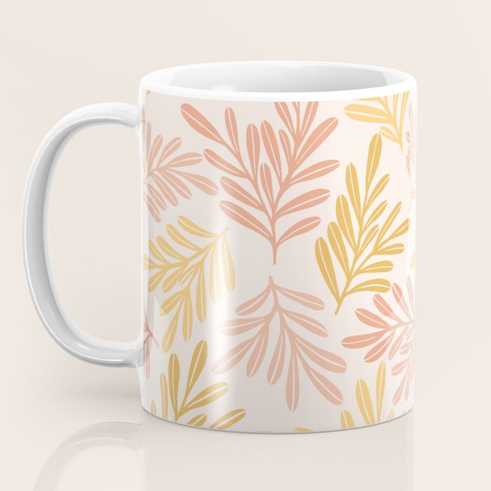 Warm Leaf Harmony Coffee Mug Gallery Image 3