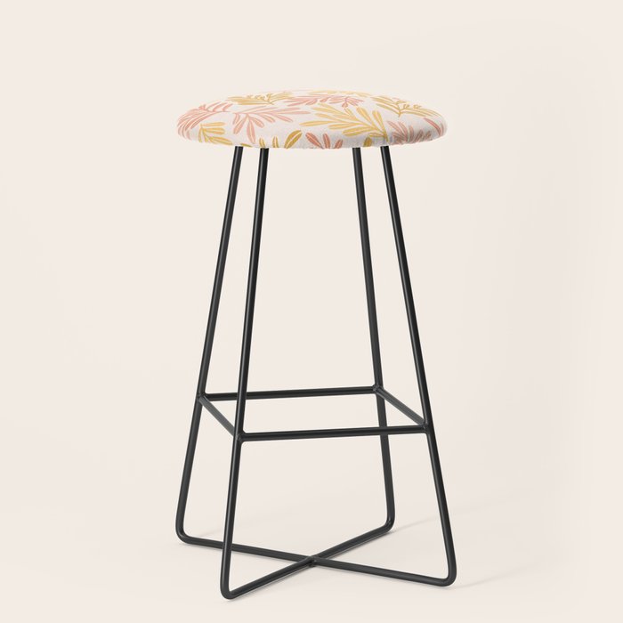 Warm Leaf Harmony Stool Gallery Image 1