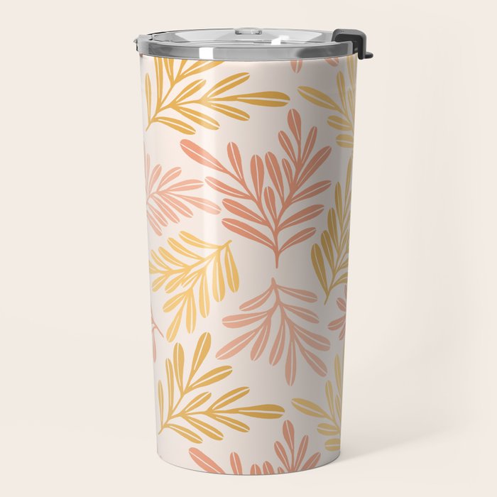 Warm Leaf Harmony Travel Mug Gallery Image 2