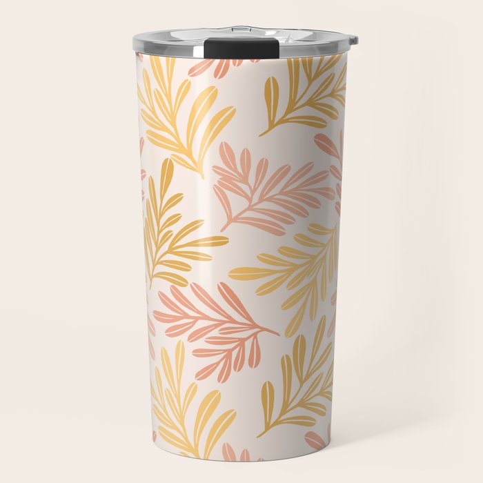 Warm Leaf Harmony Travel Mug Gallery Image 1