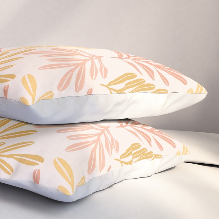 Warm Leaf Harmony Pillow Sham Gallery Image 3