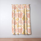 Warm Leaf Harmony Window Curtain Gallery Image 3