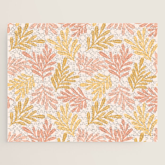 Warm Leaf Harmony Jigsaw Puzzle Gallery Image 1