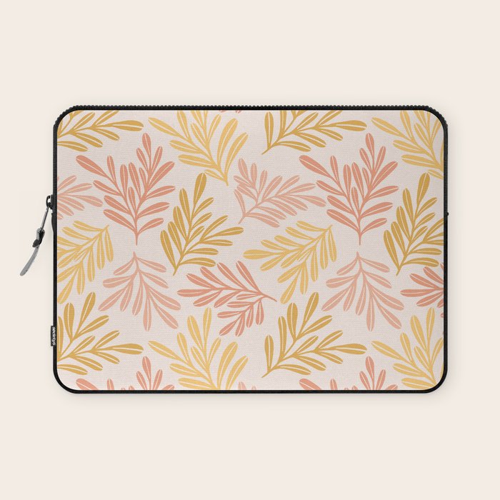 Warm Leaf Harmony Laptop Sleeve Gallery Image 1