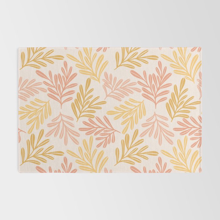 Warm Leaf Harmony Rug Gallery Image 2