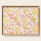 Warm Leaf Harmony Serving Tray Gallery Image 1