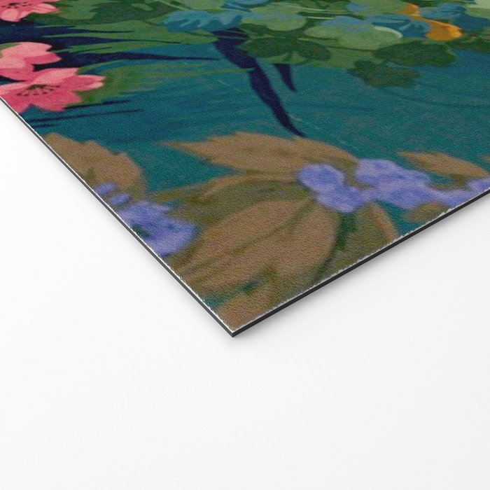 Antique Botanical Garden 1860 Welcome Mat Gallery Image 2