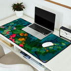 Antique Botanical Garden 1860 Desk Mat Gallery Image 2