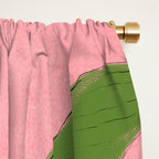 Sunflower Pink Sami Window Curtain Gallery Image 2