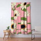 Sunflower Pink Sami Window Curtain Gallery Image 5