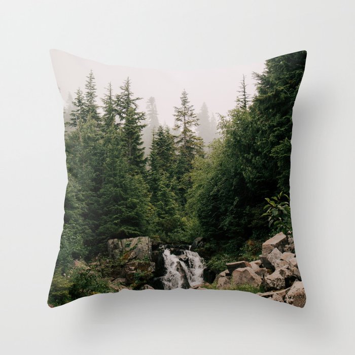 Baby Waterfall Throw Pillow Gallery Image 6