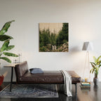 Baby Waterfall Wood Wall Art Gallery Image 2