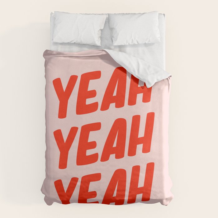 Yeah Yeah Yeah Duvet Cover Gallery Image 1