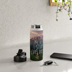 Never Stop Exploring - Nature Photography Water Bottle Gallery Image 4