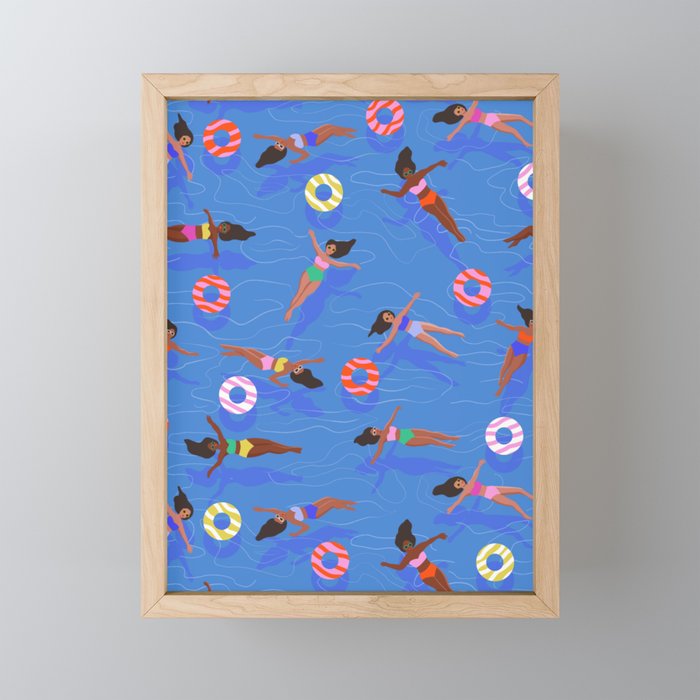 Pool Mini Art Print Gallery Image 1