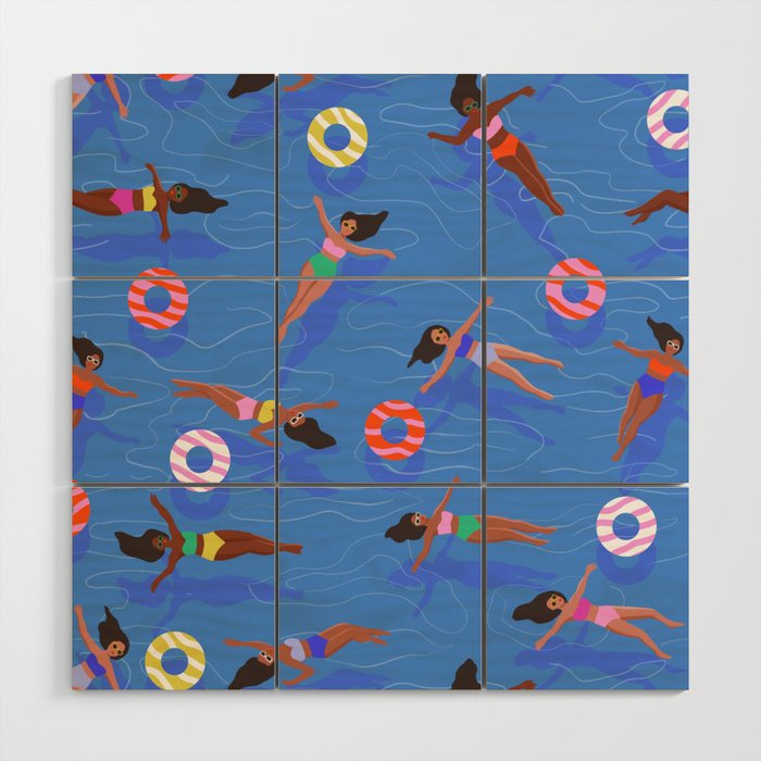 Pool Wood Wall Art Gallery Image 1