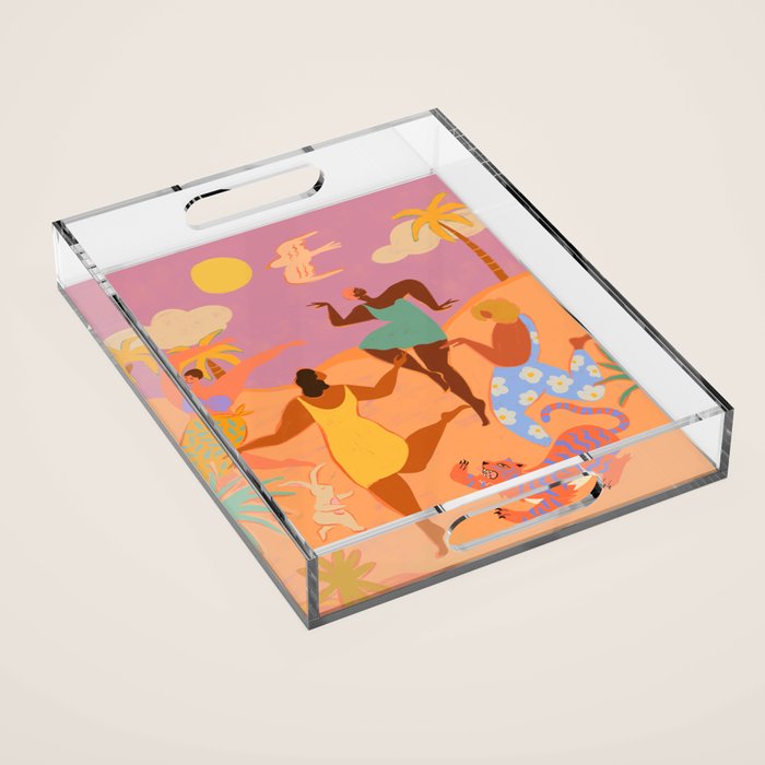 Party at Sunset Acrylic Tray Gallery Image 1