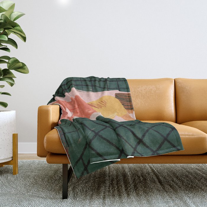 The Future is Bright Throw Blanket Gallery Image 1