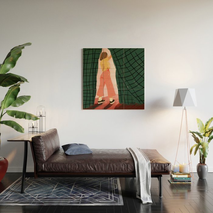 The Future is Bright Wood Wall Art Gallery Image 2