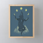 Moon Juggler Mini Art Print Gallery Image 1