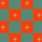 Grid Christmas snowflakes Coffee Mug Gallery Image 2