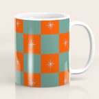 Grid Christmas snowflakes Coffee Mug Gallery Image 1