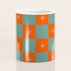 Grid Christmas snowflakes Coffee Mug Gallery Image 4