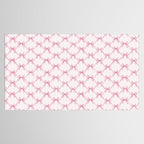 Coquette Aesthetic Pastel Pink Bows Cute Balletcore Joy of Together Tablecloth Gallery Image 2