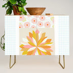 dahlias & daisies Credenza Gallery Image 1