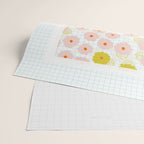 dahlias & daisies Wrapping Paper Gallery Image 2